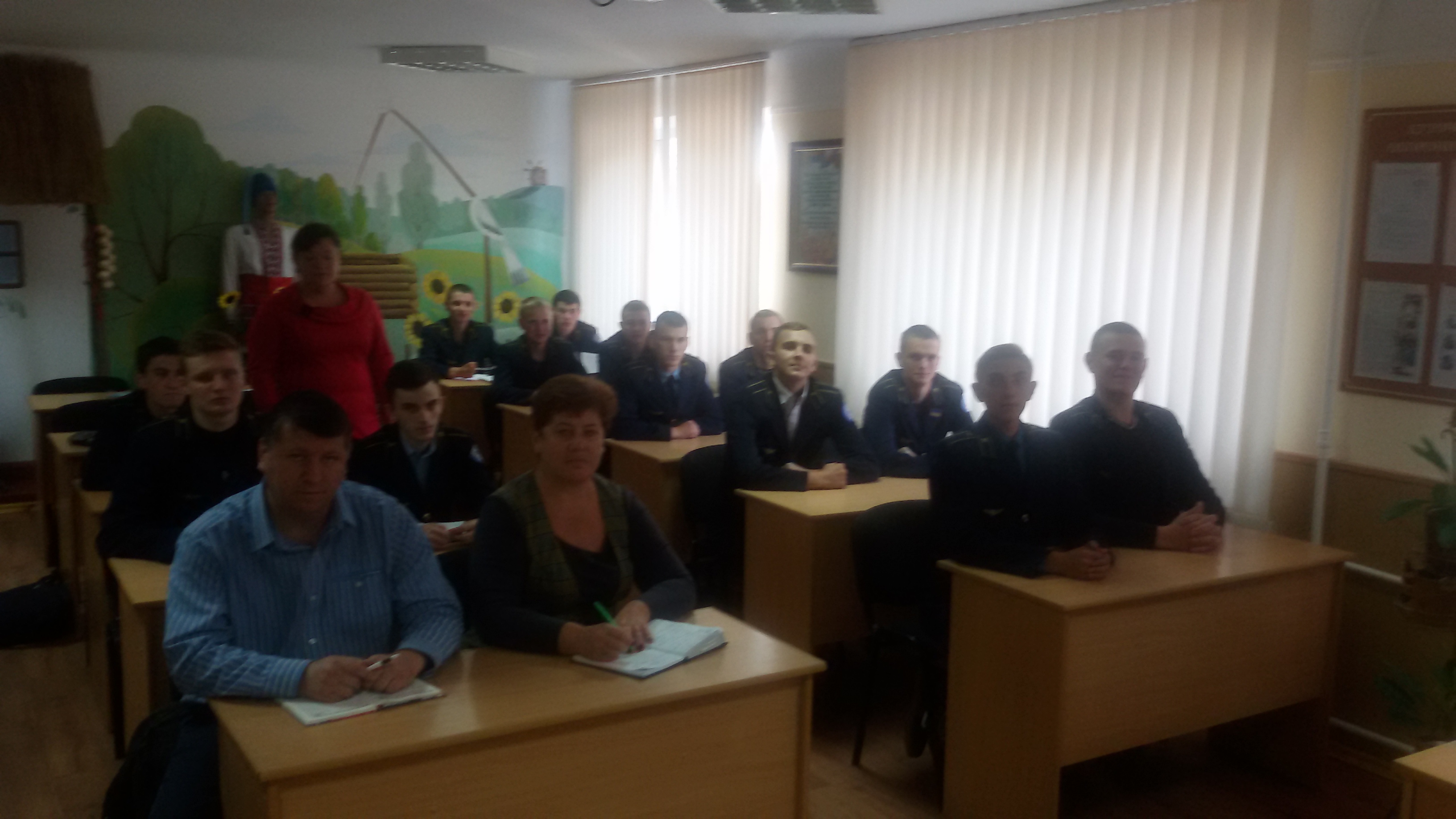 Зустріч із студентами училища